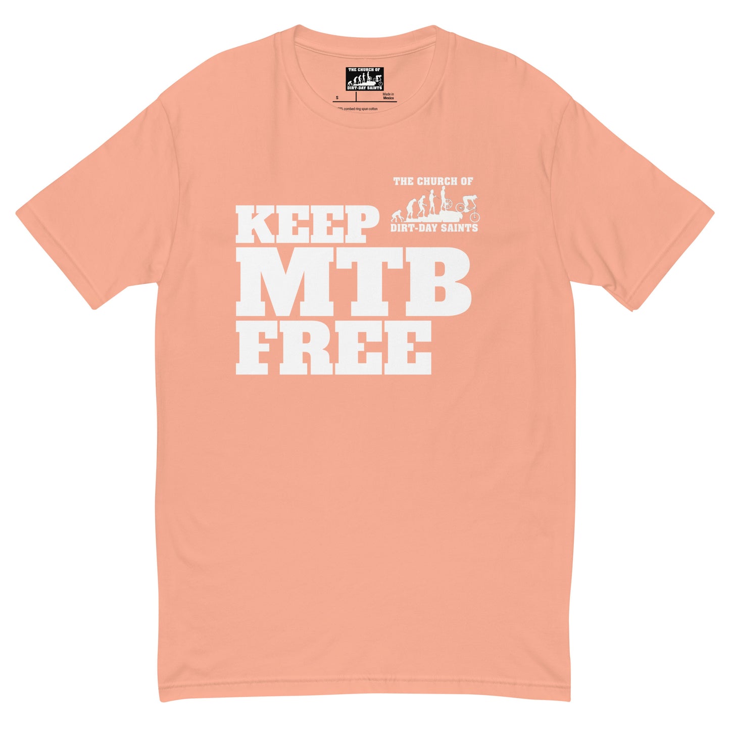 KEEP MTB FREE (Short Sleeve T-shirt)
