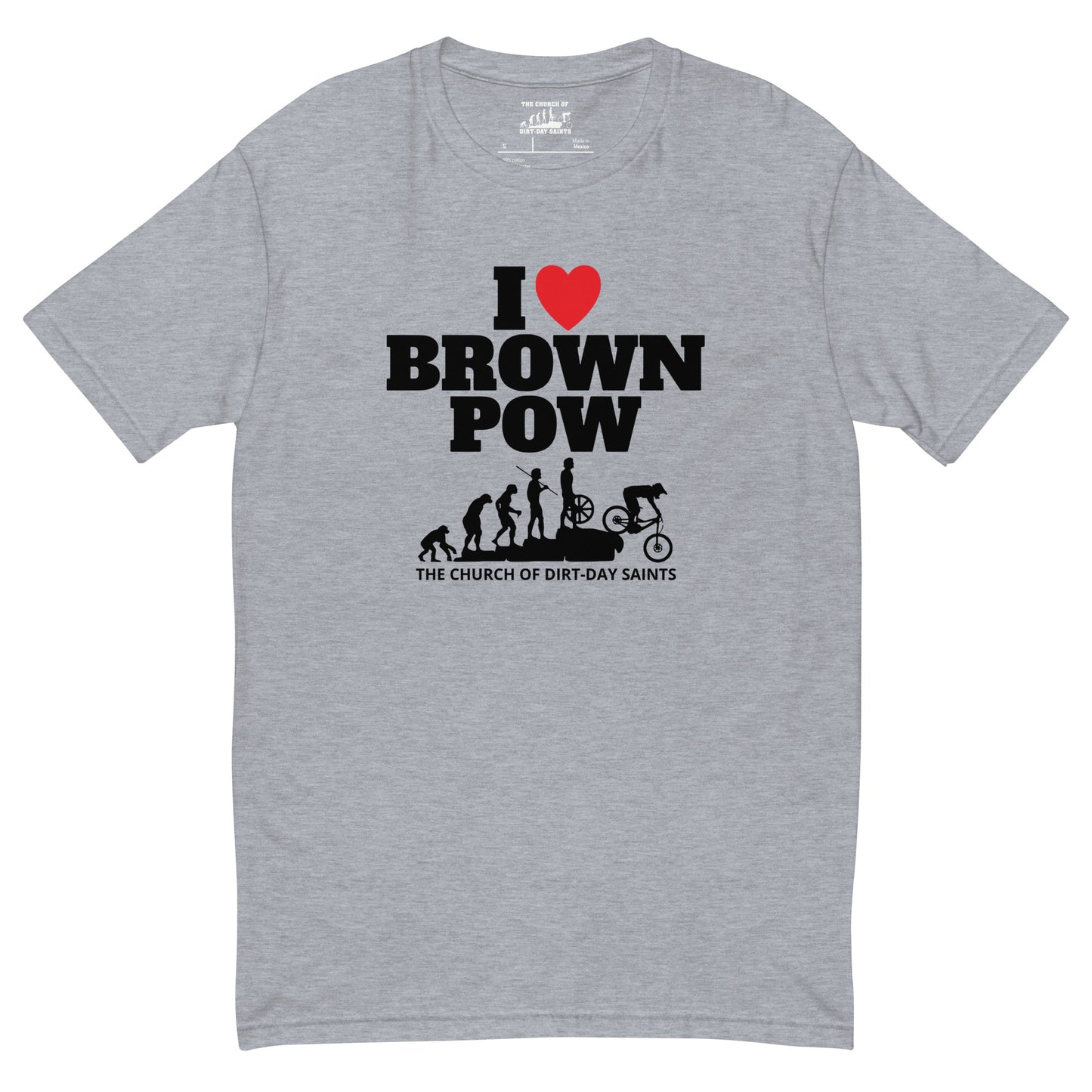 I LUV BROWN POW (Short Sleeve T-Shirt)
