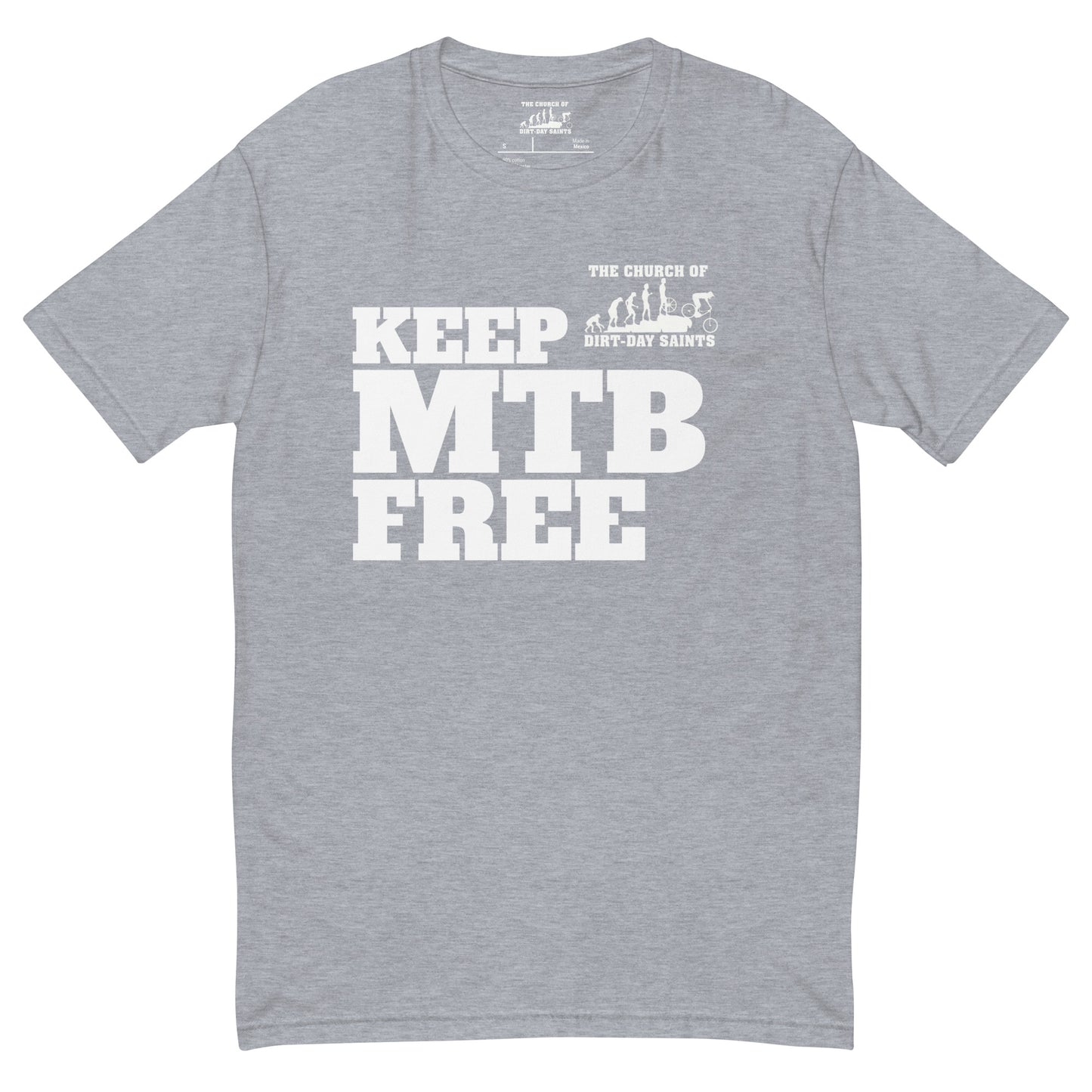 KEEP MTB FREE (Short Sleeve T-shirt)