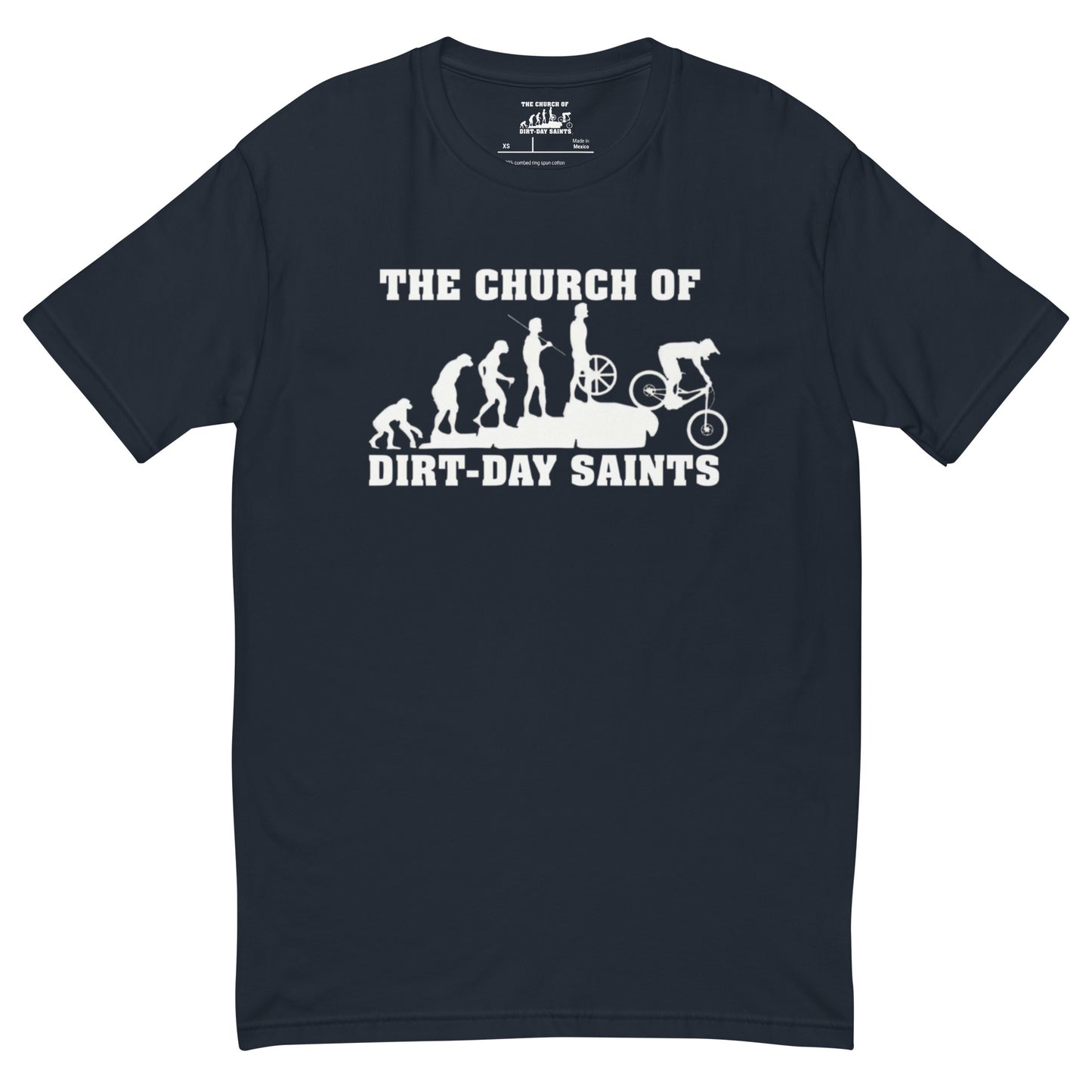 The Church of Dirt-Day Saints (Short Sleeve T-Shirt)
