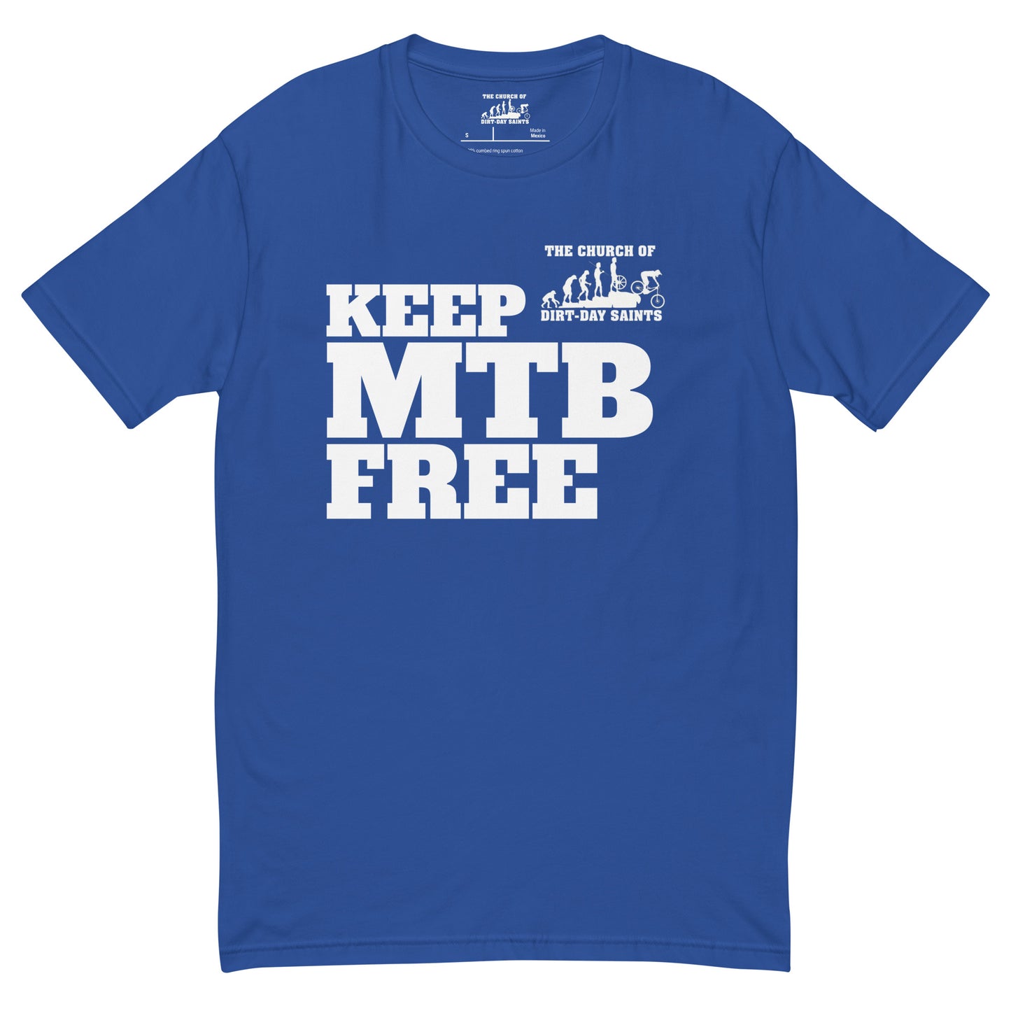 KEEP MTB FREE (Short Sleeve T-shirt)