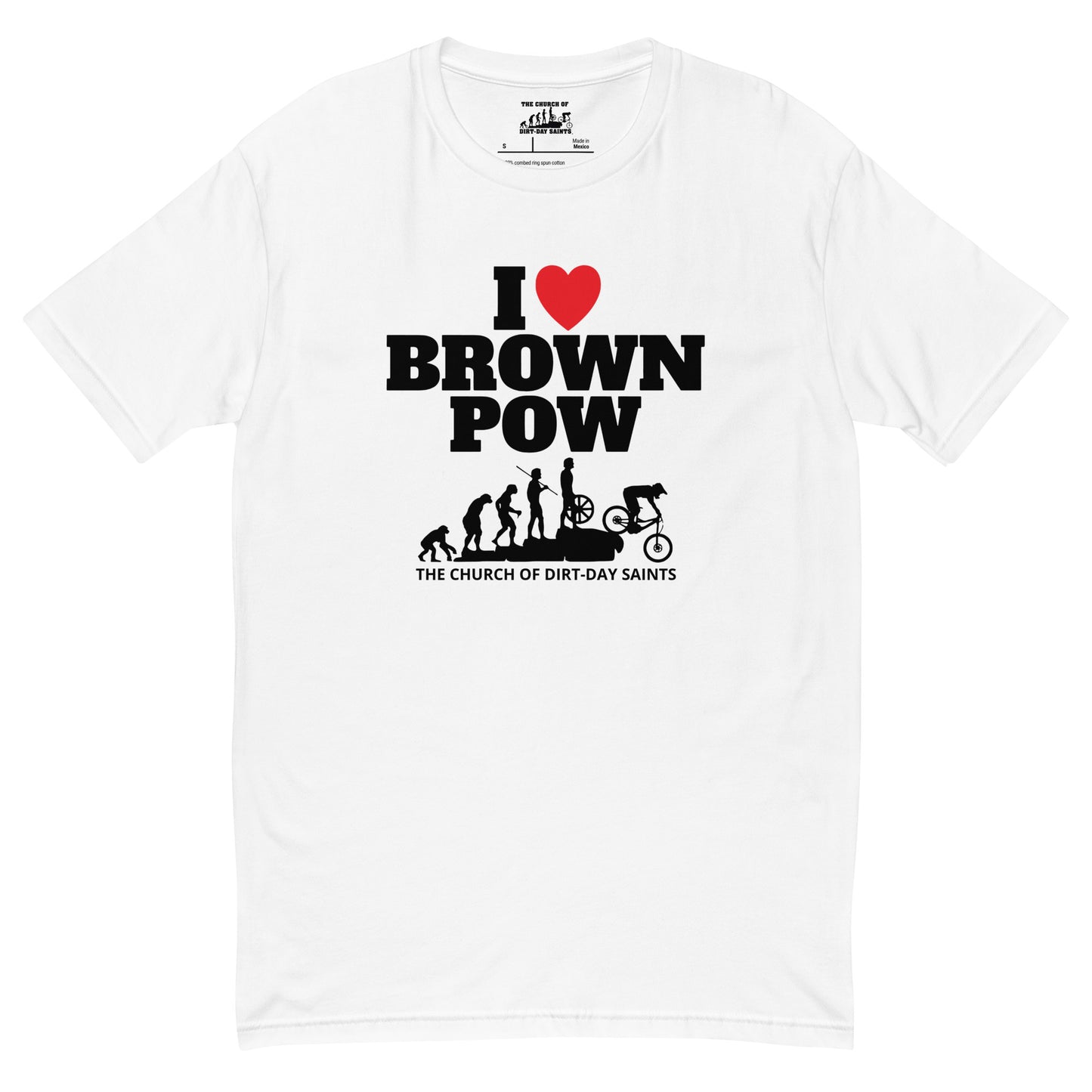 I LUV BROWN POW (Short Sleeve T-Shirt)