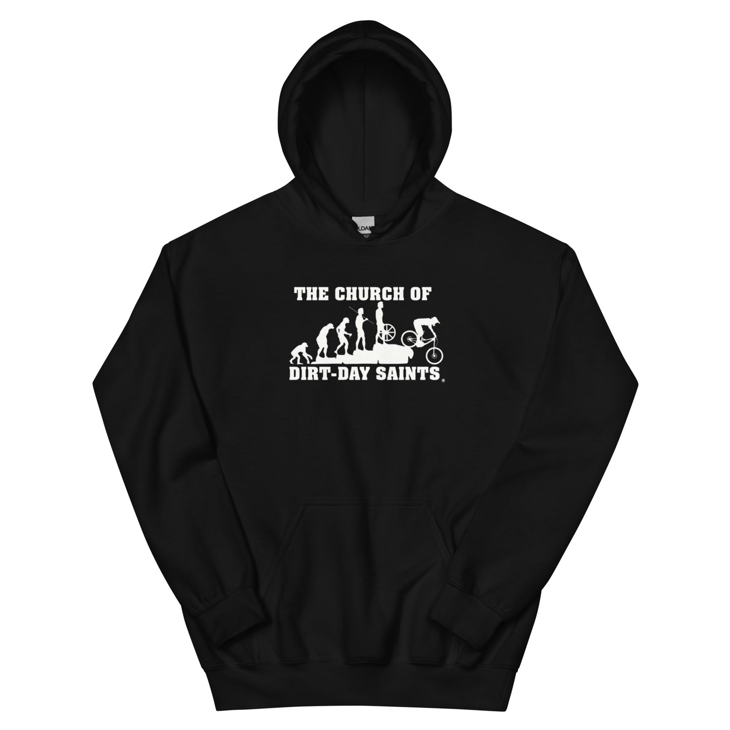 The Church of Dirt-Day Saints (Unisex Hoodie)