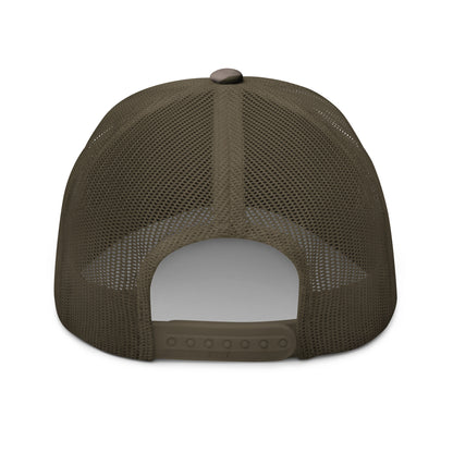 The Church of Dirt-Day Saints (Camouflage Trucker Hat)