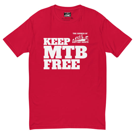 KEEP MTB FREE (Short Sleeve T-shirt)