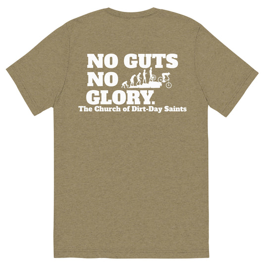 "NO GUTS, NO GLORY" (Short sleeve t-shirt)